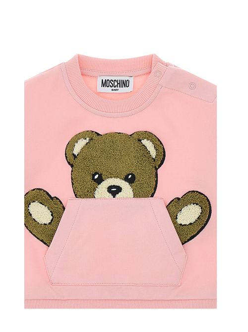 Felpa, unisex, logata. MOSCHINO | MUF06K LCA9350209
